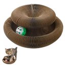 Ver imagem 1 de Arranhador Magico Gato Pet Felino Bola Guizo Brinquedo Interativo Dobravel Multi Formas Lazer Divers