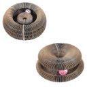 Ver imagem 5 de Arranhador Magico Gato Pet Felino Bola Guizo Brinquedo Interativo Dobravel Multi Formas Lazer Divers