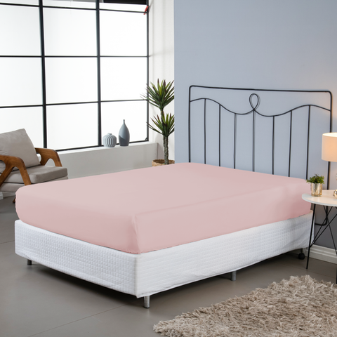 Lençol Avulso com Elástico Casal Queen Versatile Micropercal 300 Fios