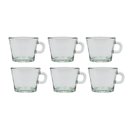 Ver imagem 1 de Conjunto 6 Xícaras Café Chá Tango Vidro Class Home 187ml