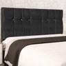 Cabeceira Casal Queen Jbe Opala 164cm Preto Cama Box 158cm - 1
