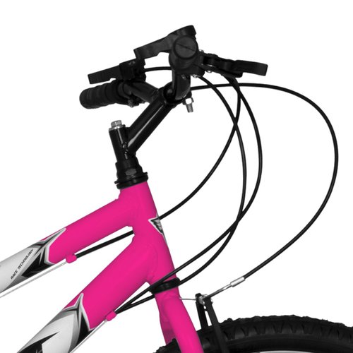 ULTRA BIKE Bicicleta Bikes Bicolor Feminina Aro 24 – 18 Marchas