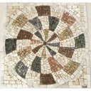 Ver imagem 1 de Rosone Mosaico Contemporâneo Colore Mossi I Tamanho 130cm