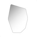 Ver imagem 2 de Espelho Grande Decorativo Orgânico Pinterest 60x80 Mod. Moai Preto