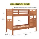 Ver imagem 4 de Beliche Vira Duas Camas Solteiro Nature