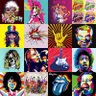 Adesivo de Azulejo Bandas de Rock - G 20x20cm - 1