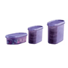 Tupperware Kit Modular Oval 3 Peças Lilas Tupperware Kit Modular Oval 3 Peças Lilas - 2