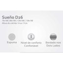 Ver imagem 2 de Conjunto Box Baú Solteiro: Colchão Espuma Herval D26 Sueño Liso + Base Crc Linhão White (88x188)