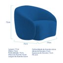 Ver imagem 7 de Kit Divã Recamier Orgânico Marrocos 160cm Lado Direito e 1 Poltronas Amore Linho