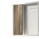 Ver imagem 5 de Gabinete para Banheiro com Espelheira Balcony Eros 60 Cuba Quadrada (não Acompanha Torneira)