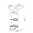 Ver imagem 3 de Balcão Fruteira Multiuso Multimóveis CR20001 Branco