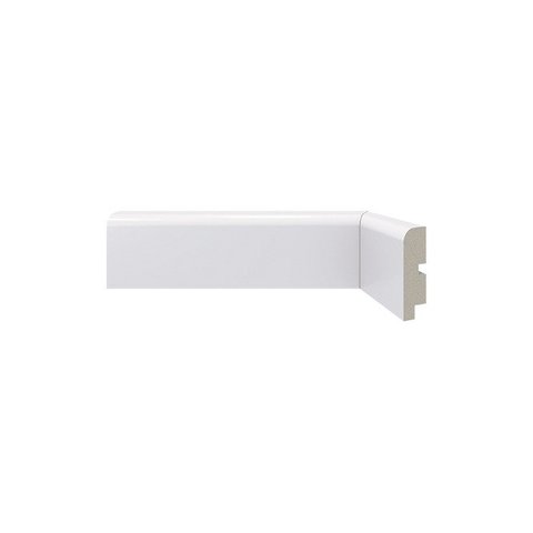 Rodape Poliestireno 07cm 446 Branco Santa Luzia (cx 11br)