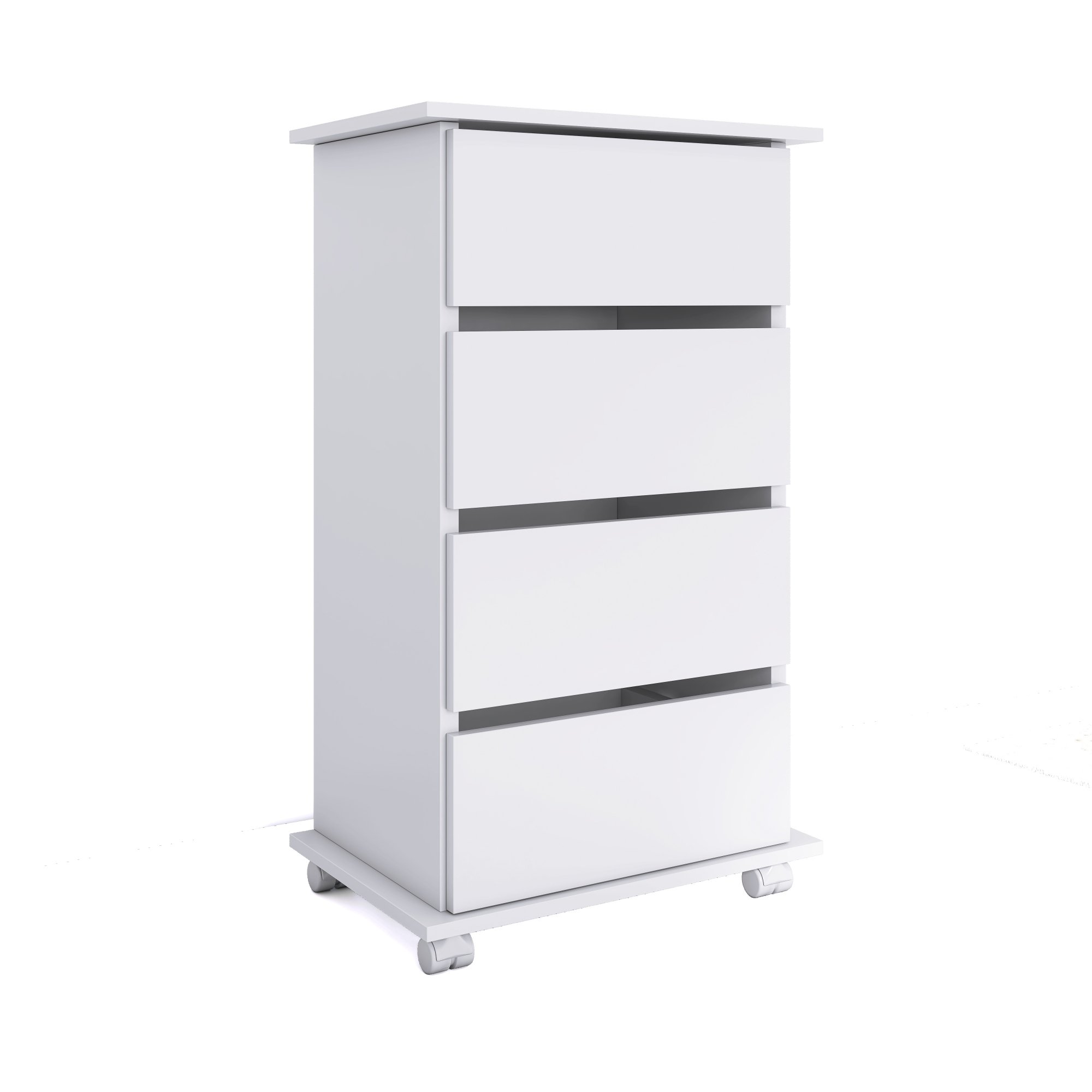 Gaveteiro Ambientes 4 Gavetas Branco Ajl Store Gaveteiro Organizador Escritorio é boa?