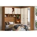 Ver imagem 1 de Quarto Planejado Casal Lugano 7 Portas 1ESP Areia