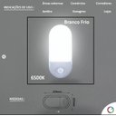 Ver imagem 3 de Arandela com Sensor de Presença Br Ip65 Embu Led