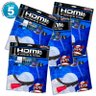 Kit com 5 Cabos Hdmi 2.0 Premium Ultra Hd 4k, Ciirlo Cabos - 1m - 1