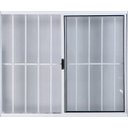 Ver imagem 3 de Vitro de Aluminio 2 Folhas Com Grade Anchieta Esquadrias 100 x 150cm