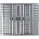 Ver imagem 1 de Janela Veneziana de Alumínio 6 Folhas 1,00 x 1,80 com Grade Cor Brilhante Linha All Modular