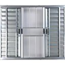 Ver imagem 3 de Janela Veneziana de Alumínio 6 Folhas 1,00 x 1,80 com Grade Cor Brilhante Linha All Modular