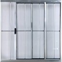 Ver imagem 2 de Vitro de Alumínio 2 Folhas 1,20 x 1,50 com Grade Cor Brilhante Linha All Modular