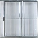 Ver imagem 1 de Vitro de Alumínio 2 Folhas 1,20 x 1,50 com Grade Cor Brilhante Linha All Modular