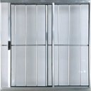 Ver imagem 1 de Vitro de Alumínio 2 Folhas 1,20 x 1,20 com Grade Cor Brilhante Linha All Modular