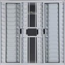 Ver imagem 1 de Janela de Alumínio Veneziana 6 Folhas Com Grade Anchieta Esquadrias 100 x 150cm