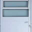 Ver imagem 2 de Porta de Aluminio Basculante Lambril Direita Linha Premium:2,10 X 0,80/branco