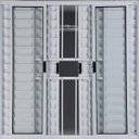 Ver imagem 1 de Janela de Alumínio Veneziana 6 Folhas Com Grade Anchieta Esquadrias 100 x 120cm