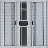 Janela de Alumínio Veneziana 6 Folhas Com Grade Anchieta Esquadrias 100 x 120cm - 1