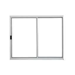 Vitro de Alumínio 2 Folhas 1,20 x 1,50 sem Grade Cor Branco Linha All Modular - 2