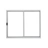 Vitro de Alumínio 2 Folhas 1,20 x 1,20 sem Grade Cor Branco Linha All Modular - 2