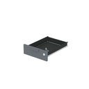 Ver imagem 3 de Gaveteiro Aéreo para Mesa GA02G P15 2 Gavetas MDF-MDP com Corrediça Metálica Grafite Pandin Mó