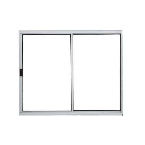 Vitro de Aluminio 2 Folhas Sem Grade Anchieta Esquadrias 100 x 120cm
