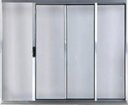 Ver imagem 3 de Vitro de Alumínio 2 Folhas 1,20 x 1,20 sem Grade Cor Brilhante Linha All Modular