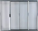 Ver imagem 2 de Vitro de Alumínio 2 Folhas 1,20 x 1,20 sem Grade Cor Brilhante Linha All Modular
