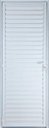 Ver imagem 1 de Porta de Aluminio Palheta Ventilada Esquerda Linha Premium:2,10 X 0,70/branco