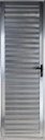 Ver imagem 1 de Porta de Aluminio Palheta Ventilada Esquerda Linha Premium:2,10 X 0,60/brilhante