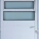 Ver imagem 2 de Porta de Alumínio Lambril Basculante Cor Branco 210 x 100 Esquerda Vidro Mini Boreal Linha All