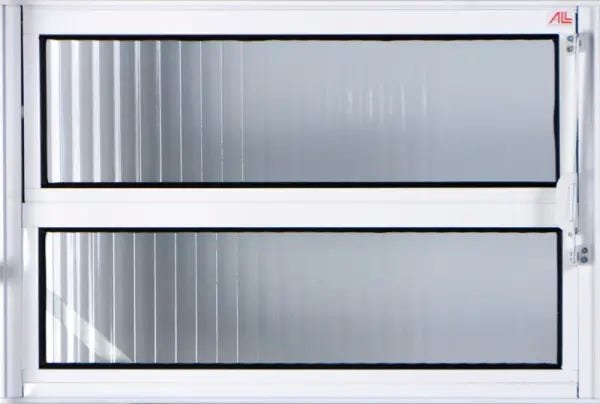 Vitro Basculante de Alumínio 0,60 x 0,80 Linha All Modular Cor Branco - 1