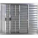 Ver imagem 3 de Janela Veneziana de Alumínio 3 Folhas 1,20 x 1,50 com Grade Cor Brilhante Linha All Modular