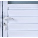 Ver imagem 3 de Porta de Alumínio Basculante Cor Branco 210 x 100 Direita Vidro Mini Boreal Linha All Soft