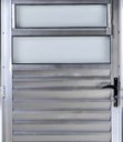 Ver imagem 2 de Porta de Aluminio Basculante Direita Linha Premium:2,10 X 0,80/brilhante