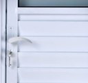 Ver imagem 3 de Porta de Alumínio Basculante Cor Branco 210 x 80 Direita Vidro Mini Boreal Linha All Soft