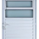 Ver imagem 2 de Porta de Aluminio Basculante Direita Linha Premium:2,10 X 0,70/branco