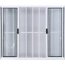 Ver imagem 3 de Vitro de Alumínio 4 Folhas 1,00 x 1,80 com Grade Cor Branco Linha All Modular