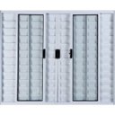 Ver imagem 1 de Janela Veneziana de Alumínio 6 Folhas 1,20 x 2,00 sem Grade Cor Branco Linha All Modular
