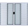 Janela Veneziana de Alumínio 6 Folhas 1,20 x 2,00 sem Grade Cor Branco Linha All Modular - 3