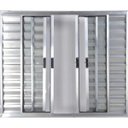 Ver imagem 2 de Janela Veneziana de Alumínio 6 Folhas 1,20 x 1,80 sem Grade Cor Brilhante Linha All Modular