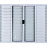 Janela Veneziana de Alumínio 6 Folhas 1,20 x 1,80 sem Grade Cor Branco Linha All Modular - 3